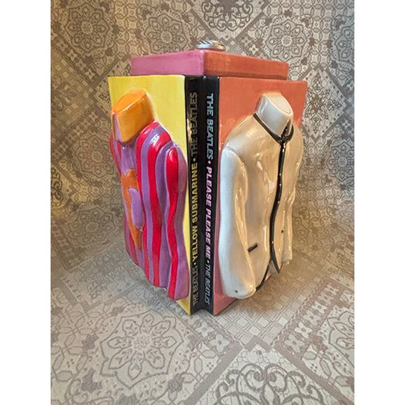 Beatles Trendsetters Cookie Jar with Lid by Vandor Vintage 2002 New - Picture 2 of 6